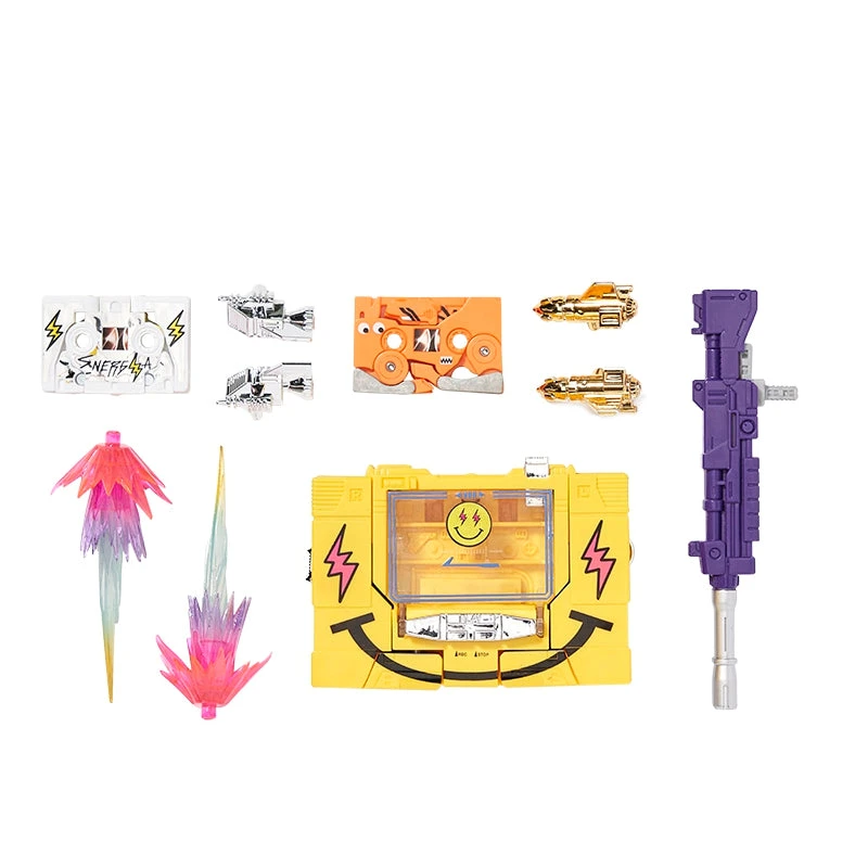Hasbro Transformers Generations J Balvin Balvintron Energia Buzzsaw And Vibras Stripes 3-PackAction Figure 3 Hasbro Transformers Generations J Balvin Balvintron Energia Buzzsaw And Vibras Stripes 3-PackAction Figure