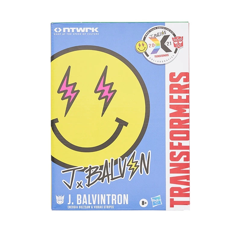 Hasbro Transformers Generations J Balvin Balvintron Energia Buzzsaw And Vibras Stripes 3-PackAction Figure 14 Hasbro Transformers Generations J Balvin Balvintron Energia Buzzsaw And Vibras Stripes 3-PackAction Figure