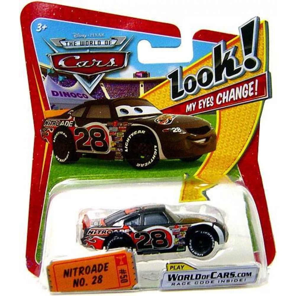 Cars (Disney) Disney Pixar Cars Movie Nitroade No 28 #50 3 Cars (Disney) Disney Pixar Cars Movie Nitroade No 28 #50
