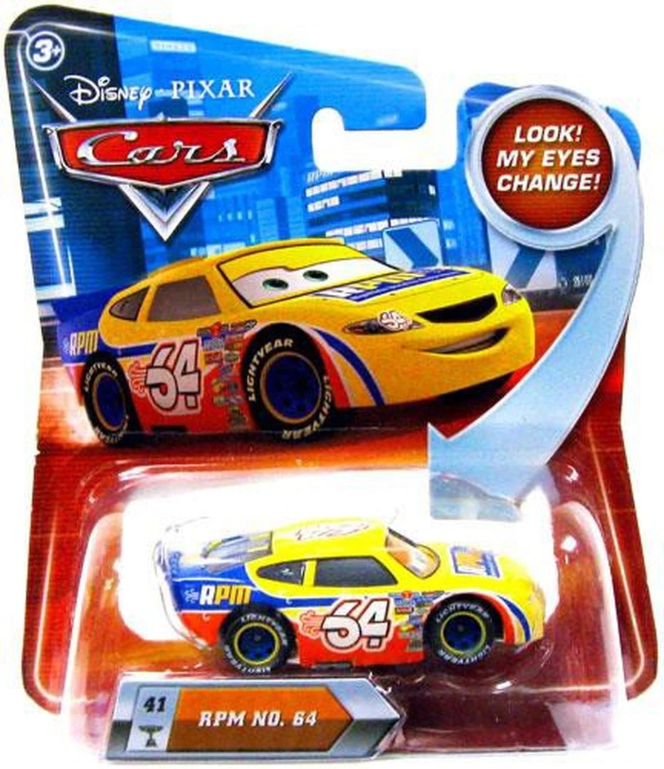 Cars (Disney) Disney Pixar Cars Movie RPM No. 64 #41 3 Cars (Disney) Disney Pixar Cars Movie RPM No. 64 #41