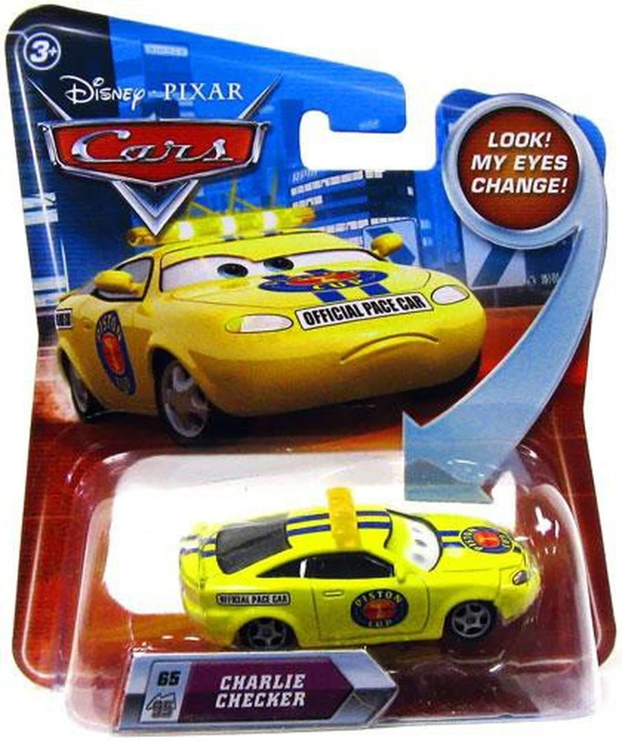 Cars (Disney) Disney Pixar Cars Movie #65 Charlie Checker 3 Cars (Disney) Disney Pixar Cars Movie #65 Charlie Checker