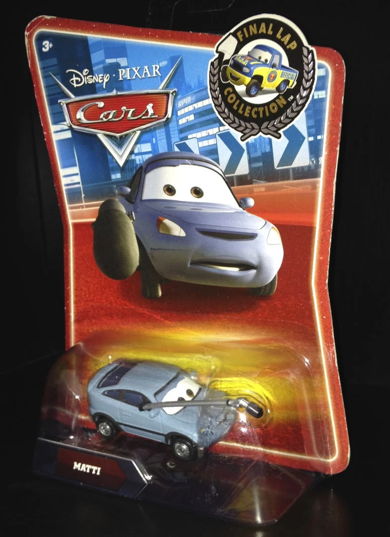 Cars (Disney) Disney Pixar CARS Movie 1:55 Die Cast Matti Final Lap #165 3 Cars (Disney) Disney Pixar CARS Movie 1:55 Die Cast Matti Final Lap #165