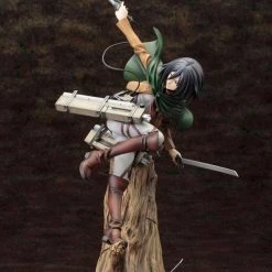 Kotobukiya 1/8 ArtFXJ Attack On Titan Mikasa Ackerman (Renewal Package Ver.) Scale Figure Statue PP802 Anime Statues (Manufacture)