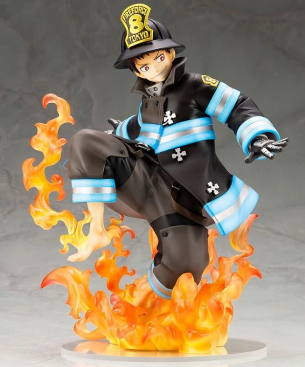 Kotobukiya 1/7 Fire Force Shinra Kusakabe ArtFX J Statue With BONUS PP743K 3 Kotobukiya 1/7 Fire Force Shinra Kusakabe ArtFX J Statue With BONUS PP743K