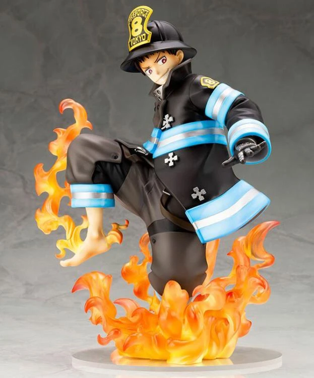 Kotobukiya 1/7 Fire Force Shinra Kusakabe ArtFX J Statue With BONUS PP743K 4 Kotobukiya 1/7 Fire Force Shinra Kusakabe ArtFX J Statue With BONUS PP743K