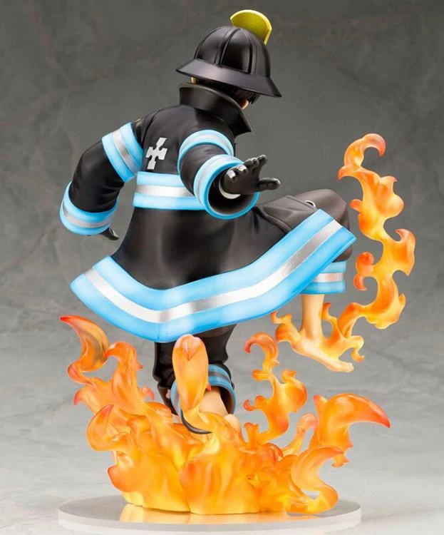Kotobukiya 1/7 Fire Force Shinra Kusakabe ArtFX J Statue With BONUS PP743K 5 Kotobukiya 1/7 Fire Force Shinra Kusakabe ArtFX J Statue With BONUS PP743K