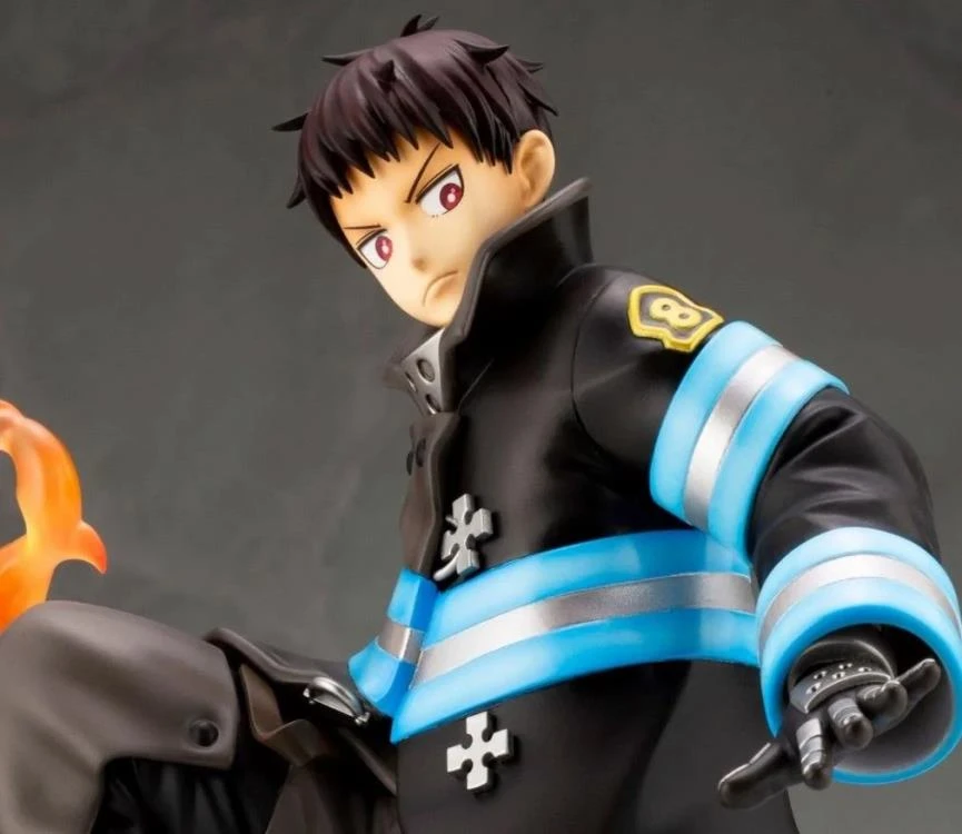 Kotobukiya 1/7 Fire Force Shinra Kusakabe ArtFX J Statue With BONUS PP743K 9 Kotobukiya 1/7 Fire Force Shinra Kusakabe ArtFX J Statue With BONUS PP743K
