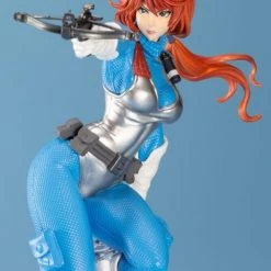 Anime Statues (Manufacture) Kotobukiya Bishoujo G.I. Joe Scarlett Sky Blue Color Ver. Statue Figure SV279