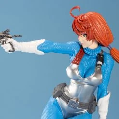 Anime Statues (Manufacture) Kotobukiya Bishoujo G.I. Joe Scarlett Sky Blue Color Ver. Statue Figure SV279