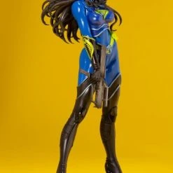 Anime Statues (Manufacture) Kotobukiya Bishoujo G.I. Joe Baroness (Blue Color) 25th Anniversary Limited Edition Exclusive Statue Figure SV268
