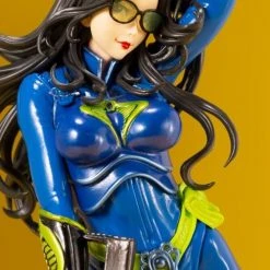 Anime Statues (Manufacture) Kotobukiya Bishoujo G.I. Joe Baroness (Blue Color) 25th Anniversary Limited Edition Exclusive Statue Figure SV268