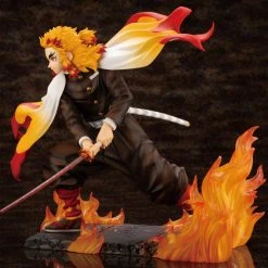 Anime Statues (Manufacture) Kotobukiya 1/8 Demon Slayer: Kimetsu No Yaiba Kyoujurou Rengoku (Purgatory Anjuro) ArtFX J Statue PP927