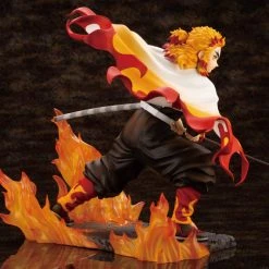 Anime Statues (Manufacture) Kotobukiya 1/8 Demon Slayer: Kimetsu No Yaiba Kyoujurou Rengoku (Purgatory Anjuro) ArtFX J Statue PP927