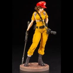 Kotobukiya Bishoujo G.I. Joe Lady Jaye (Canary Ann Color) Statue Figure SV284 Anime Statues (Manufacture)