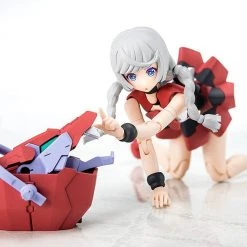 Kotobukiya Megami Device #17 Chaos And Pretty Little Red Model Kit KP614 W/ Bonus Face And Hair