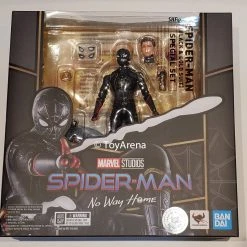 Bandai S.H. Figuarts Spiderman: No Way Home Spider-man Black And Gold Suit (Special Set) Action Figure S. H. Figuarts 26 Bandai S.H. Figuarts Spiderman: No Way Home Spider-man Black And Gold Suit (Special Set) Action Figure S. H. Figuarts