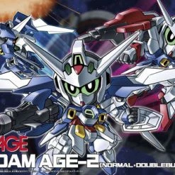 Bandai Gundam SD BB #371 Gundam Age-2 Normal Doublebullet Model Kit