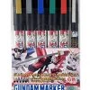 GSI Gundam Marker HG MG RG PG GMS121 Metallic Marker Set