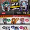 Re-Ment My Hero Academia DesQ Wall Art Collection Heroes And Villains Trading Figures Box Set Of 6