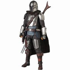 Medicom Toy Mafex No. 129 Beskar Armor Mandalorian Star Wars The Mandalorian Action Figure