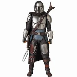 Medicom Toy Mafex No. 129 Beskar Armor Mandalorian Star Wars The Mandalorian Action Figure