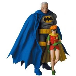 Medicom Toy Mafex No. 139 DC Comics Batman: The Dark Knight Returns Batman (Blue Ver.) And Robin 2-Pack Action Figure Medicom