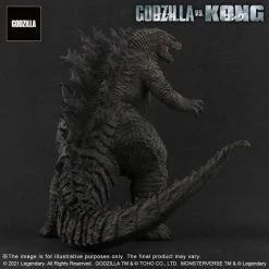 X-Plus Toho Series Large Kaiju Godzilla Vs Kong 2021 Godzilla Vinyl Figure