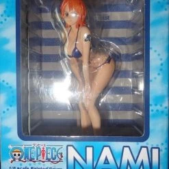 Megahouse POP Portrait Of Pirate 1/8 One Piece Nami Blue Bikini Scale Statue Figure