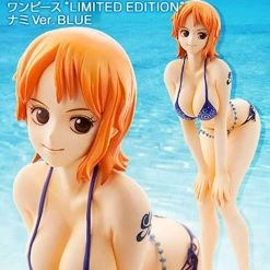 Megahouse POP Portrait Of Pirate 1/8 One Piece Nami Blue Bikini Scale Statue Figure