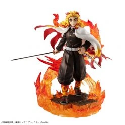 Anime Statues (Manufacture) Megahouse G.E.M. Demon Slayer: Kimetsu No Yaiba Kyojuro Rengoku Figure Statue