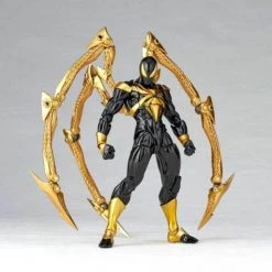 Good Smile Company Amazing Yamaguchi Revoltech Figure Complex Spiderman Iron Spider Black Version Limited Edition No. 023EX