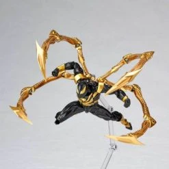 Good Smile Company Amazing Yamaguchi Revoltech Figure Complex Spiderman Iron Spider Black Version Limited Edition No. 023EX 10 Good Smile Company Amazing Yamaguchi Revoltech Figure Complex Spiderman Iron Spider Black Version Limited Edition No. 023EX