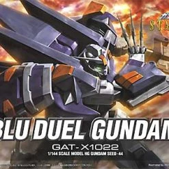 Bandai Gundam 1/144 HG Seed #44 CE:73 Stargazer GAT-X1022 Blu Duel Gundam Model Kit