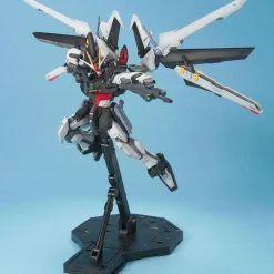 Bandai Gundam 1/100 MG Seed CE:73: Stargazer GAT-X105E+AQM/E-X09S Strike Noir Model Kit 18 Bandai Gundam 1/100 MG Seed CE:73: Stargazer GAT-X105E+AQM/E-X09S Strike Noir Model Kit