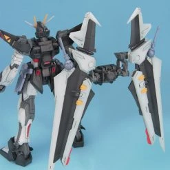 Bandai Gundam 1/100 MG Seed CE:73: Stargazer GAT-X105E+AQM/E-X09S Strike Noir Model Kit 21 Bandai Gundam 1/100 MG Seed CE:73: Stargazer GAT-X105E+AQM/E-X09S Strike Noir Model Kit