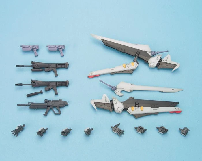 Bandai Gundam 1/100 MG Seed CE:73: Stargazer GAT-X105E+AQM/E-X09S Strike Noir Model Kit 12 Bandai Gundam 1/100 MG Seed CE:73: Stargazer GAT-X105E+AQM/E-X09S Strike Noir Model Kit