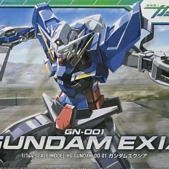 Bandai Gundam 1/144 HG 00 #01 GN-001 Gundam Exia Model Kit