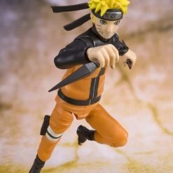 Bandai S.H. Figuarts Naruto Uzumaki Action Figure (Best Selection New Packaging Ver.)