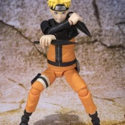 Bandai S.H. Figuarts Naruto Uzumaki Action Figure (Best Selection New Packaging Ver.)