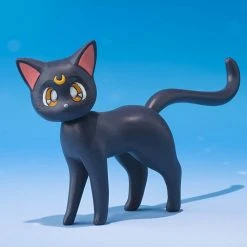 Bandai S.H. Figuarts Sailor Moon With Luna Action Figure 1st Edition W/ Bonus Face 12 Bandai S.H. Figuarts Sailor Moon With Luna Action Figure 1st Edition W/ Bonus Face