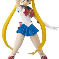 Bandai S.H. Figuarts Sailor Moon With Luna Action Figure 1st Edition W/ Bonus Face