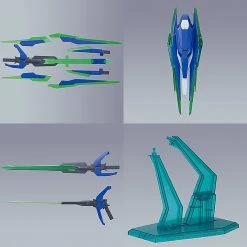 Bandai Gundam 1/144 HG 00 #66 Gundam 00 Awakening Of The Trailblazer GNT-0000 00 Qan[T] Quanta Model Kit