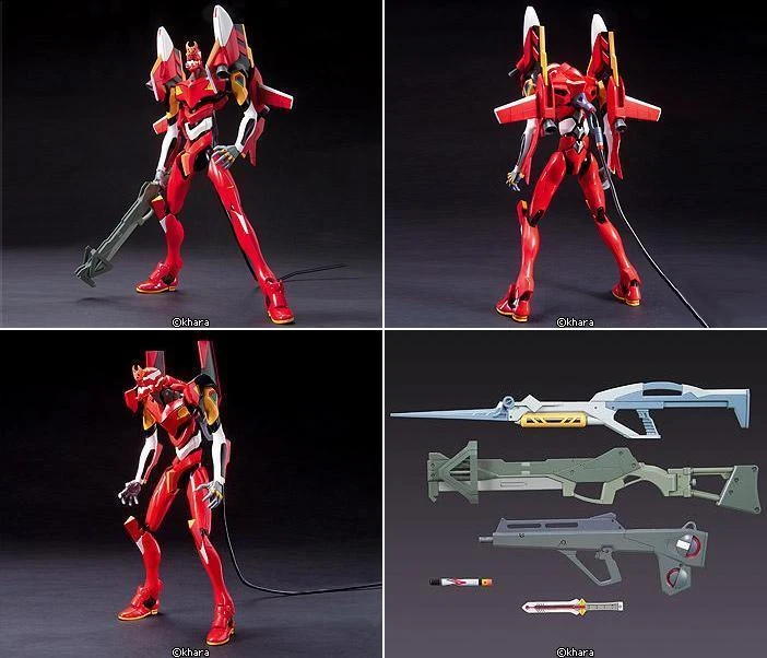 Evangelion Model Kits Bandai Rebuild Of Evangelion #05 2.0: You Can (Not) Advance EVA Unit 02 Model Kit 5 Evangelion Model Kits Bandai Rebuild Of Evangelion #05 2.0: You Can (Not) Advance EVA Unit 02 Model Kit