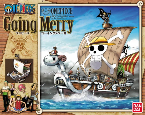 Bandai One Piece Going Merry Model Ship Kit 5 Bandai One Piece Going Merry Model Ship Kit