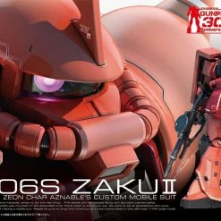 Bandai Gundam 1/144 RG #02 Gundam 0079 MS-06S Char's Zaku II Model Kit