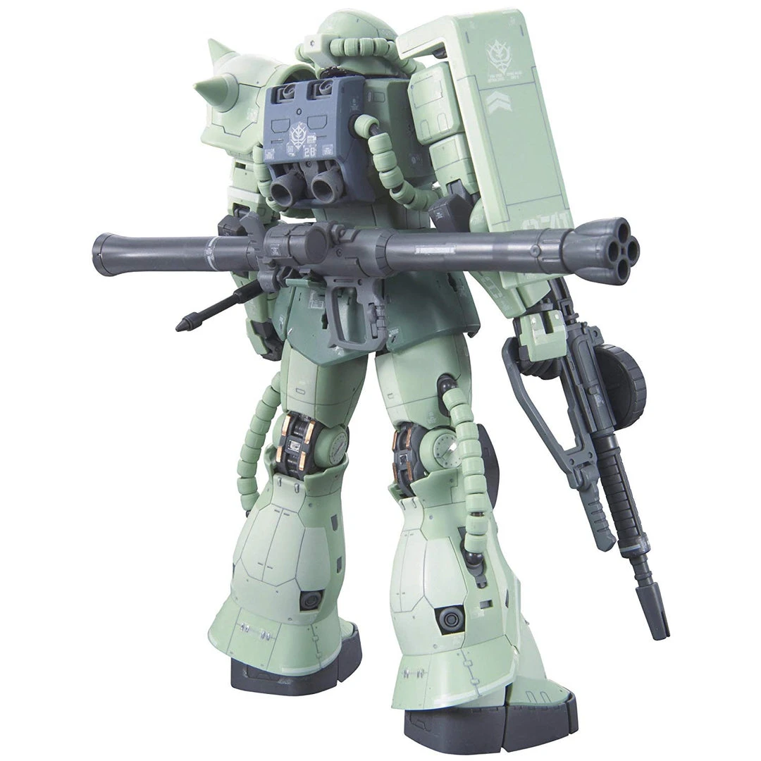 Bandai Gundam 1/144 RG #04 Gundam 0079 MS-06F Zaku II Model Kit 4 Bandai Gundam 1/144 RG #04 Gundam 0079 MS-06F Zaku II Model Kit