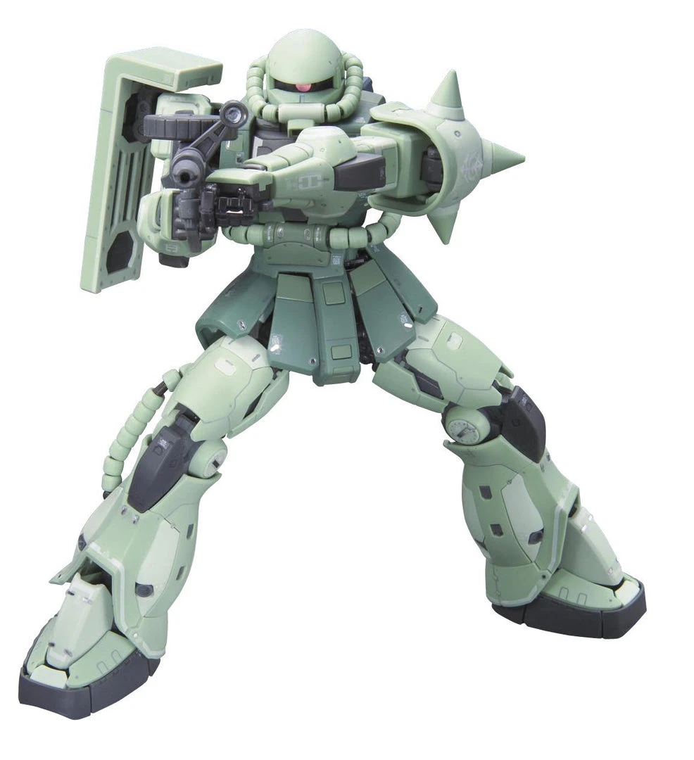 Bandai Gundam 1/144 RG #04 Gundam 0079 MS-06F Zaku II Model Kit 5 Bandai Gundam 1/144 RG #04 Gundam 0079 MS-06F Zaku II Model Kit