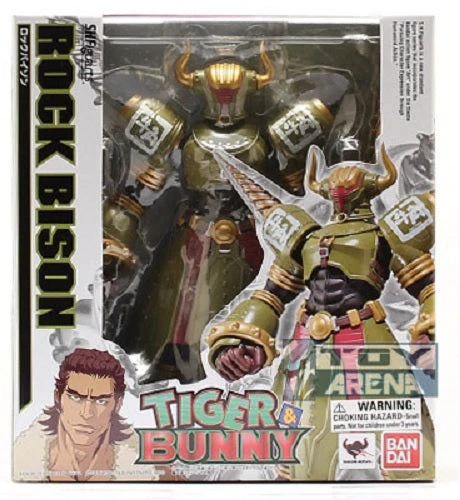 Bandai S. H. Figuarts S.H. Figuarts Rock Bison Tiger & Bunny Action Figure 3 Bandai S. H. Figuarts S.H. Figuarts Rock Bison Tiger & Bunny Action Figure