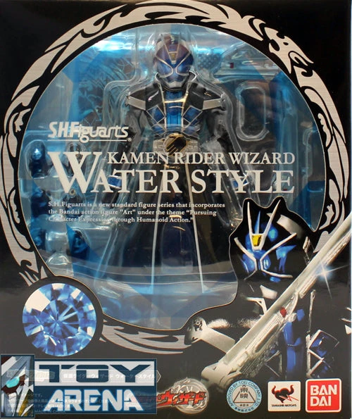 Bandai S.H. Figuarts Wizard Water Style Kamen Rider Action Figure 3 Bandai S.H. Figuarts Wizard Water Style Kamen Rider Action Figure