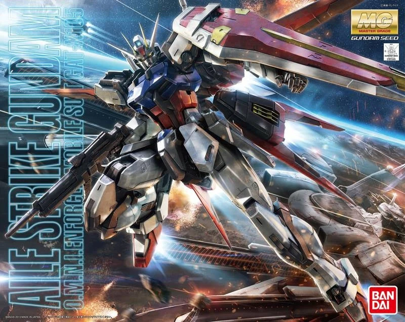 Bandai Gundam 1/100 MG Seed GAT-X105+AQM/E-X01 Aile Strike Gundam Ver. RM Model Kit 11 Bandai Gundam 1/100 MG Seed GAT-X105+AQM/E-X01 Aile Strike Gundam Ver. RM Model Kit
